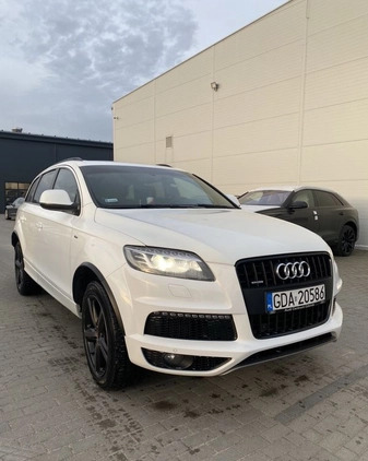 Audi Q7 cena 82999 przebieg: 255000, rok produkcji 2014 z Prószków małe 67